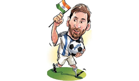 Messi is everywhere. Like one fan put it, he is there when we are happy and when we are sad. He can lift us out of our slumber when we are sleepy and can motivate us when we are down.