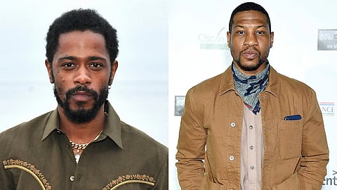 48 Hours in Vegas star LaKeith Stanfield (L), Jonathan Majors