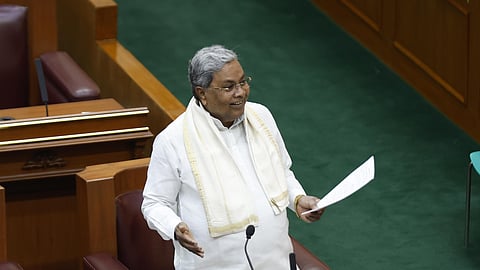 Chief minister Siddaramaiah answering to the question of MLA Dr HD Ranganath in the assembly.