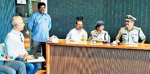 A planning and preparedness meeting was held at ACA-VDCA Cricket Stadium in Visakhapatnam on Tuesday to review and finalise arrangements for the upcoming India-Sri Lanka Womens T20 matches.