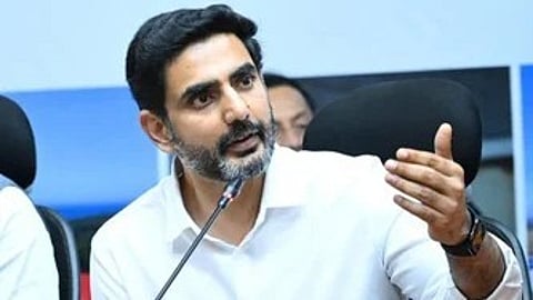 Minister for IT Nara Lokesh