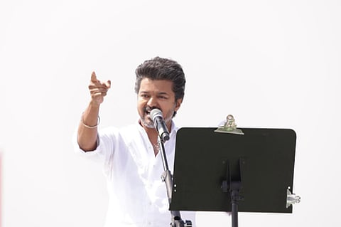 Tamilaga Vettri Kazhagam (TVK) leader Vijay
