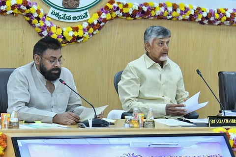 File Photo | CM Nara Chandrababu Naidu with deputy CM Pawan Kalyan