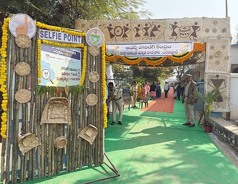 After 69 yrs Baharampur gram panchayat elections held in Talmadugu mandal in the district.