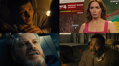 Clockwise from Top Left: Josh O'Connor, Emily Blunt, Colman Domingo, and Colin Firth