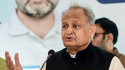 Former Rajasthan CM Ashok Gehlot