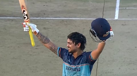 The century was Kishan's second of the tournament.