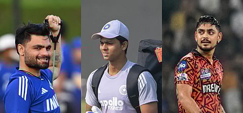 Rinku Singh, Yashasvi Jaiswal, Ishan Kishan