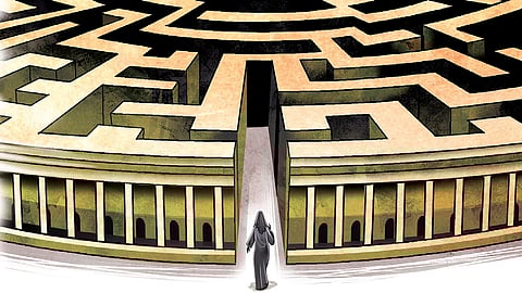 In a recent joint statement, AP Samastha president E Sulaiman Musliyar and general secretary Kanthapuram A P Aboobacker Musliyar took a clear stand against what they described as the IUML’s increasingly liberal approach to women’s public participation.