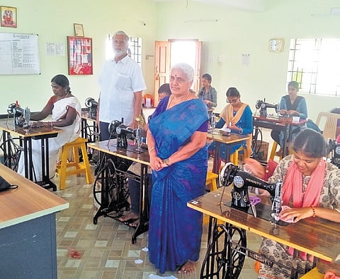 Dhamodharan, along with his wife, has dedicated the last two decades to offering free food, educational support, tailoring training, and counselling to underprivileged women in rural areas.