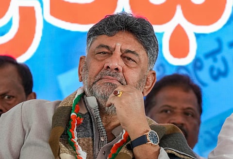 Deputy Chief Minister D K Shivakumar