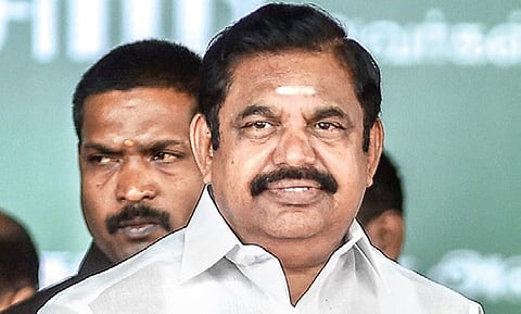 AIADMK general secretary Edappadi K Palaniswami