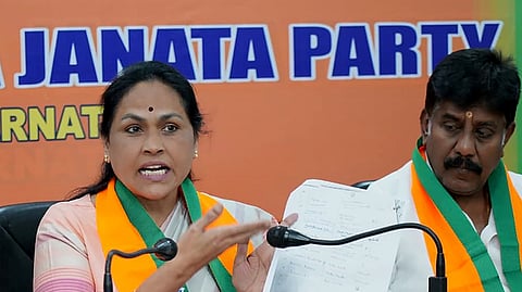 Union Minister of State Shobha Karandlaje