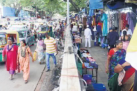 Across the city, footpaths and walkways are in a pathetic state.