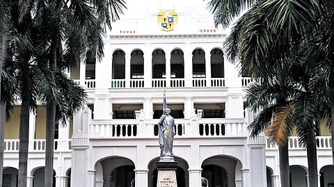 Notice was issued over a diploma course offered earlier by Loyola College.