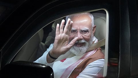 Modi is scheduled to interact with the students for around 45 minutes aboard the three-deck 'M V Charaidew 2