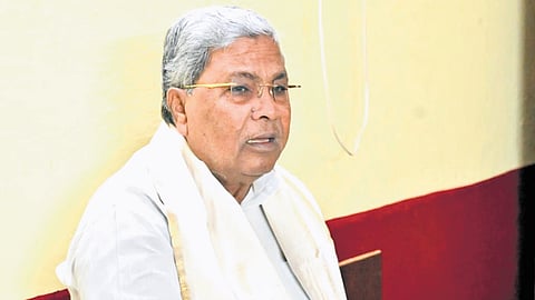 Chief Minister Siddaramaiah at the famous Mylari Hotel in Mysuru on Monday.