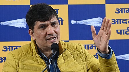 AAP leaders Saurabh Bharadwaj