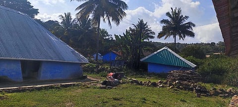 Deserted houses in Kedamalai, Namakkal