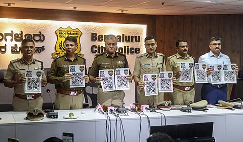 Bengaluru City Police on Monday launched a social media campaign titled ‘Celebrate Responsibly’.