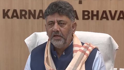 Karnataka Deoty CM DK Shivakumar as Karnataka Congress leadership row drags on