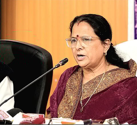 Chairperson of Uttarakhand Women's Commission Kusum Kandwal.