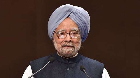 Former Prime Minister of India and senior Congress leader Dr Manmohan Singh.