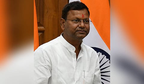 The newly appointed Uttar Pradesh BJP unit chief, Pankaj Chaudhury.