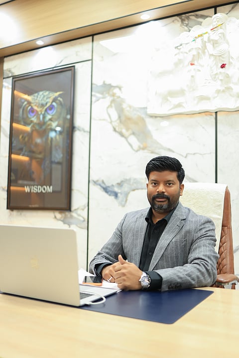 Shankh Air Managing Director Shravan Kumar Vishwakarma (Photo | Special arrangement)