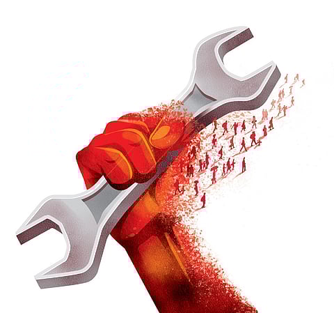 Refusing to quash the election notification issued on October 27 and amended on November 19, 2025, the judge directed the parties concerned to strictly adhere to Section 14 of the Industrial Relations Code, 2020