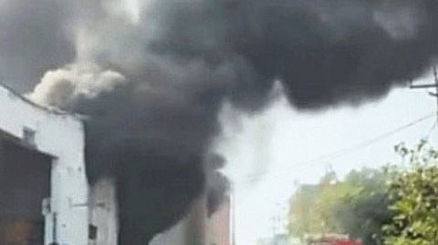 While the exact cause is yet to be ascertained, officials suspect a short circuit may have triggered the fire.