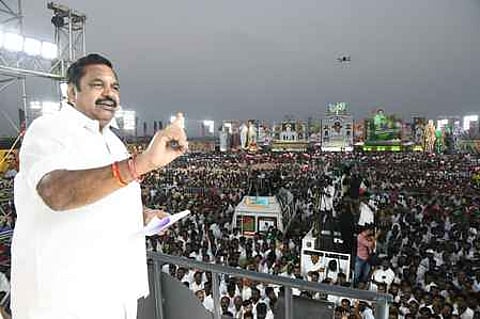 AIADMK general secretary Edappadi K Palaniswami.