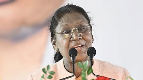 President Murmu graces 22nd Parsi Maha and centenary celebrations of Ol Chiki at Jamshedpur