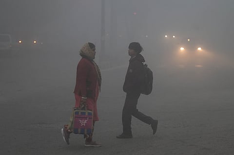 The India Meteorological Department (IMD) has issued a yellow alert for dense fog during morning and forenoon. It has also forecasted a cold day.