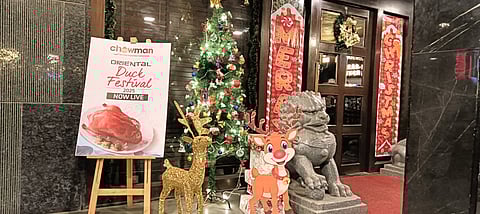 At Chowman Delhi, there are ducks in a row