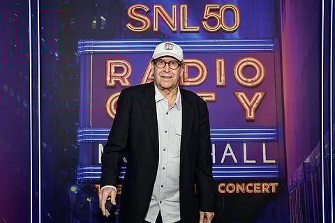 Chevy Chase attends the SNL50: The Homecoming Concert at Radio City Music Hall on Friday, Feb 14, 2025, in New York