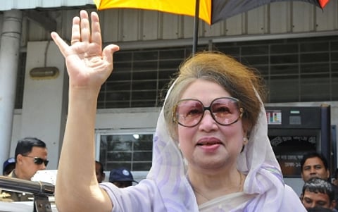 Former Bangladesh Prime Minister and BNP chief Khaleda Zia. (Photo | IANS)