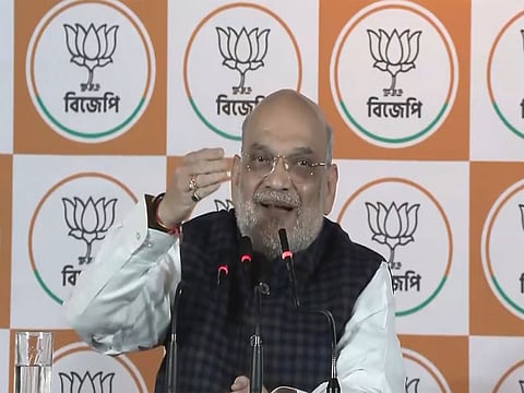 "Here only bhaipo has right to earn": Amit Shah takes jibe at Mamata Banerjee, nephew Abhishek