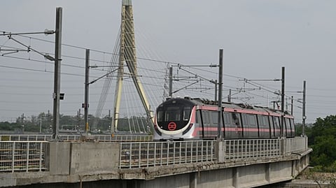 Delhi metro.