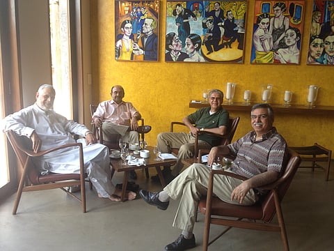 Deepak Nirula, Nitan Kapoor, Ajay Shriram, and Sunil Kant Munjal
