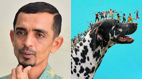 Rajesh Madhavan (L), Poster of Pennum Porattum (R)