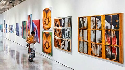 Chitrasanthe has been organised uninterruptedly since 2003 and is regarded as a major platform for emerging artists.