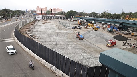 The Coimbatore City Municipal Corporation (CCMC) has planned to wrap up the Ukkadam twin bus terminus construction works by February, this year and inaugurate it for the public.