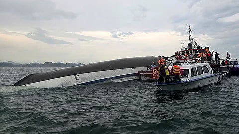 hirteen other passengers were rescued and the search and rescue operations are still underway.