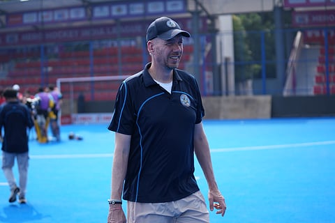 SG Pipers coach Tim Oudenaller