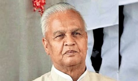 Minister of Planning and Development Bijendra Prasad Yadav