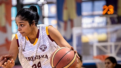 Sanjana Ramesh in action