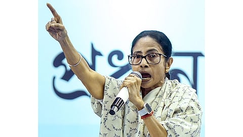 West Bengal CM Mamata Banerjee.
