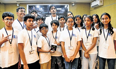 Seventeen students from Blue Blocks Montessori School, Hyderabad, have designed and assembled a payload.