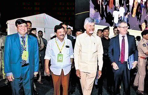 CM N Chandrababu Naidu inaugurated Avakai-Amaravati Festival.